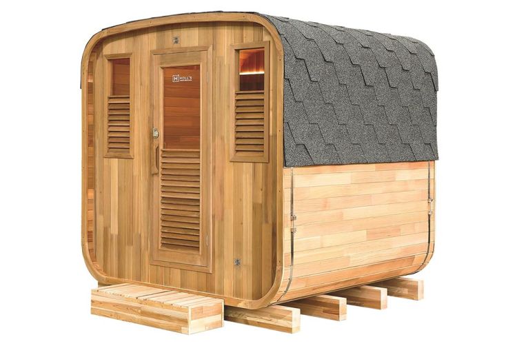 Sauna d’extérieur en bois 6 places Gaïa Nova 4 m²
