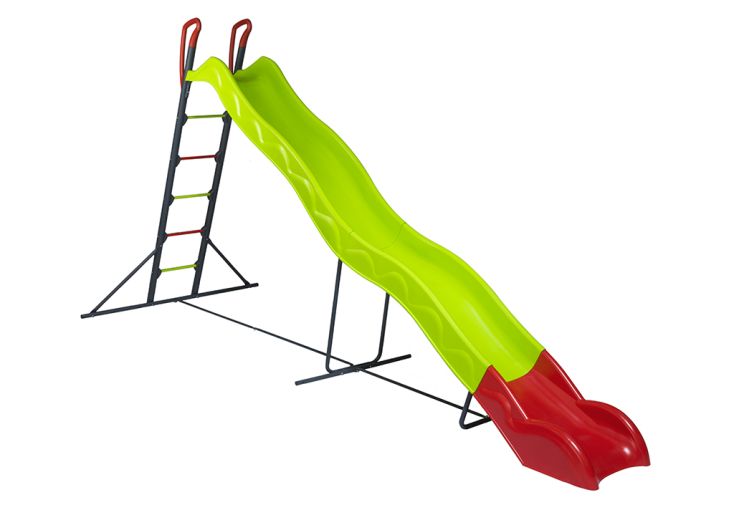 Toboggan Enfant en Métal et Plastique Edgar 3,8 m