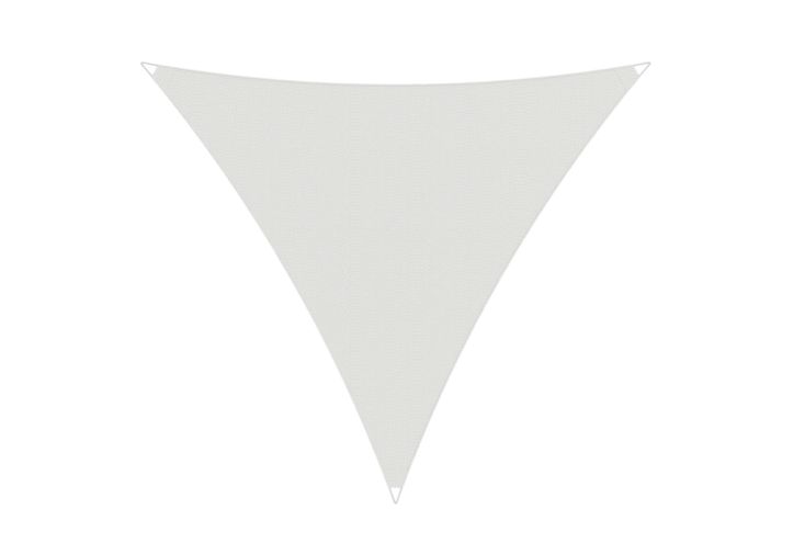 Voile d'ombrage triangulaire 5 x 5 x 5 m - Ingenua Solidum