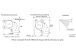 Encombrement pose façade et plafond store banne Techsun