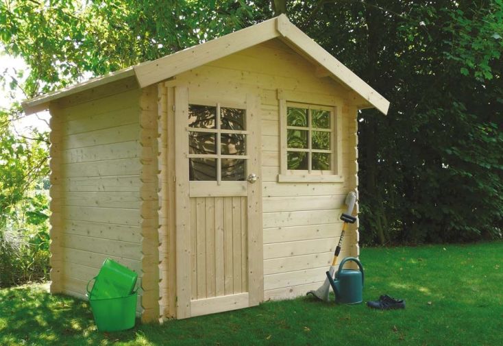 Abri de jardin en bois 6 m2 - l332xP222xH232cm - Cabanon jardin