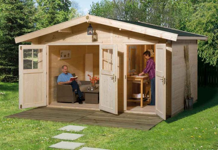 Abri de Jardin Bois Hinterzarten 28mm