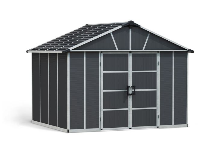 Abri de Jardin en Polycarbonate et Aluminium Yukon 7 m²