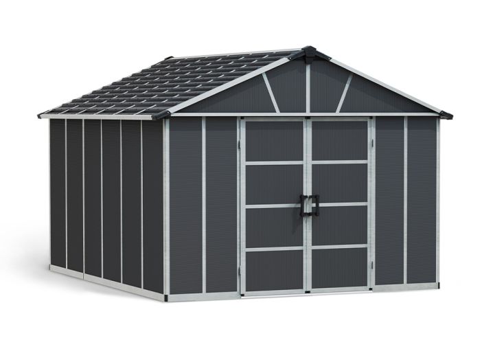 Abri de Jardin en Polycarbonate et Aluminium Yukon 11 m²