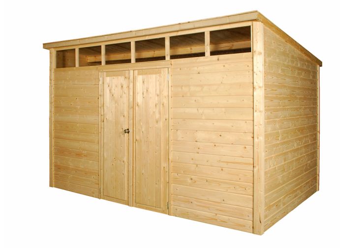 Abri de Jardin en Bois d’Épicéa Q Line 10 m² 