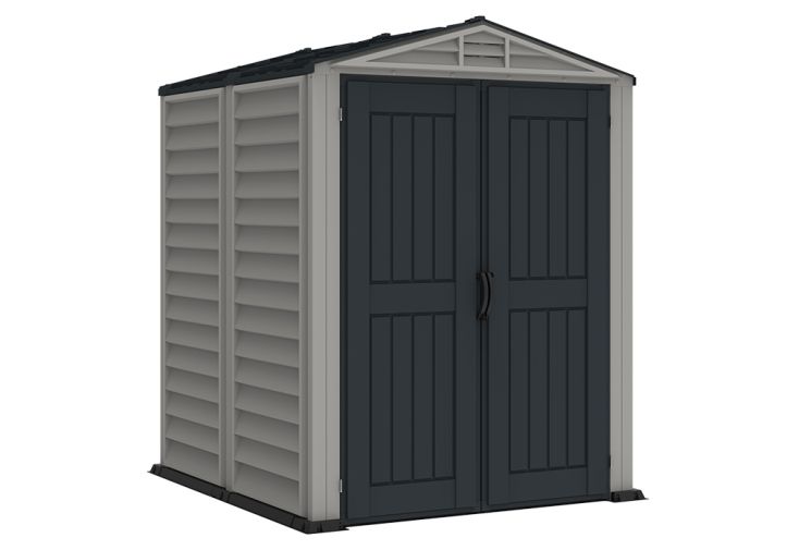 Abri de Jardin en PVC Duramax 3 m² – Premium 5 x 5 Gris Anthracite