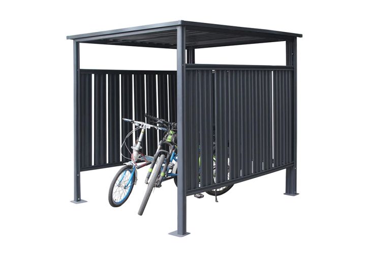 Abri à Vélo en Acier Anthracite 3,6 m² - Westmann