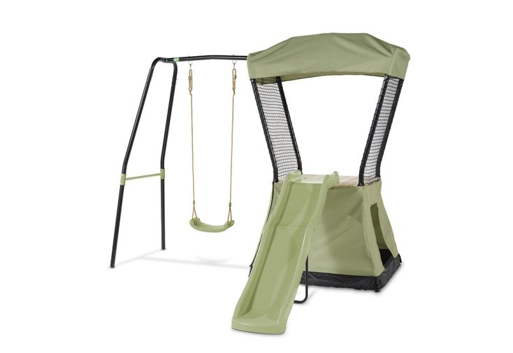 Aire de jeux balançoire et toboggan Exit Toys Ivy
