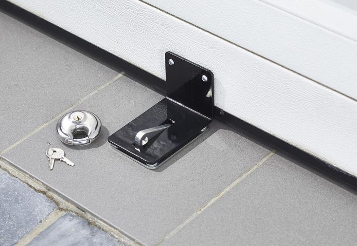 Antivol pour porte de garage en acier Mottez Eco