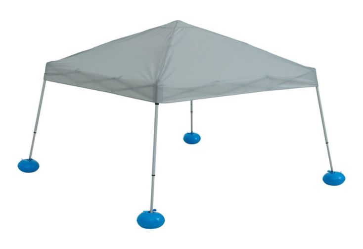 Auvent pour piscine en tissu + sac de transport – 3 x 3 m