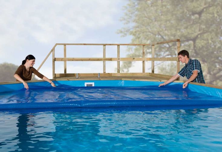 Bache chauffante pour piscine Malta