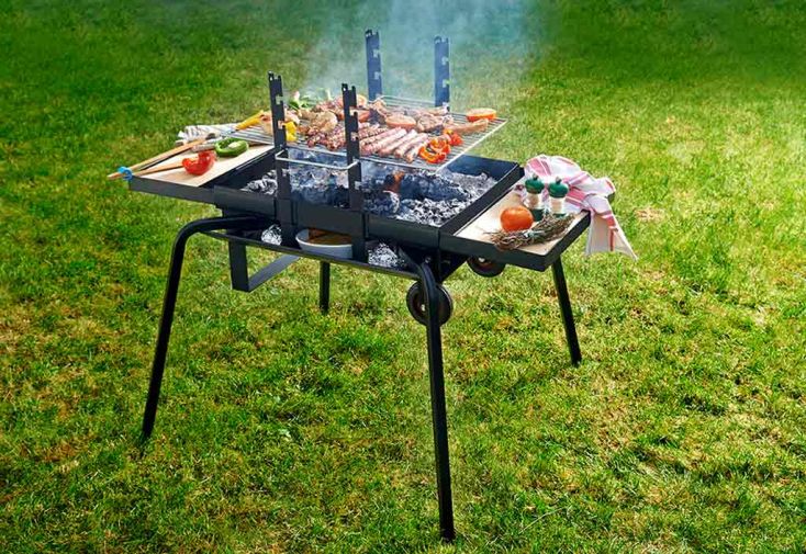 Barbecue Braséro Charbon de Bois Junior Luxe