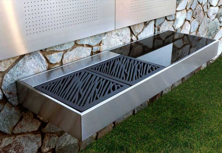 Barbecue Design au Charbon de Bois Krakatoa Élégance 