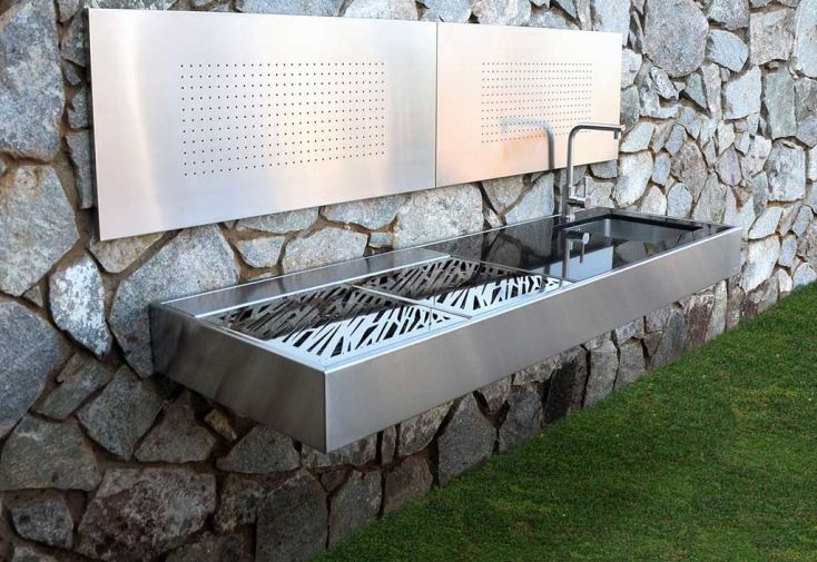 Barbecue Design au Charbon de Bois Krakatoa Élite Luxury