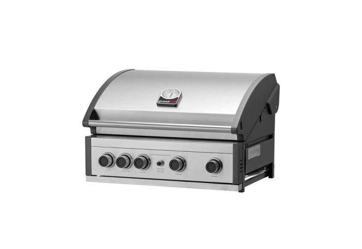 Barbecue gaz encastrable 4 brûleurs 14 kW + infrarouge - Pro Elite Built-In