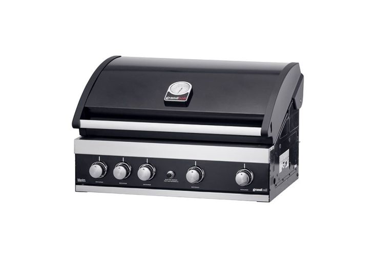 Barbecue Gaz Encastrable en Acier Inoxydable Maxim G4 Built-In Noir