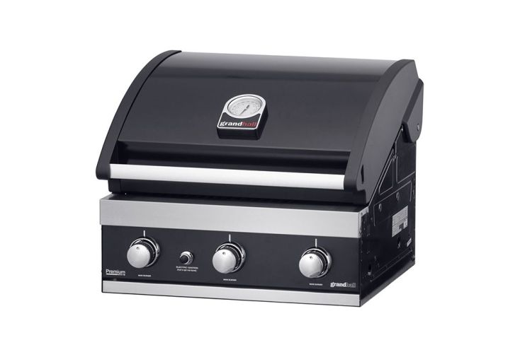 Barbecue Gaz Encastrable Acier Noir Premium G3 Built-In