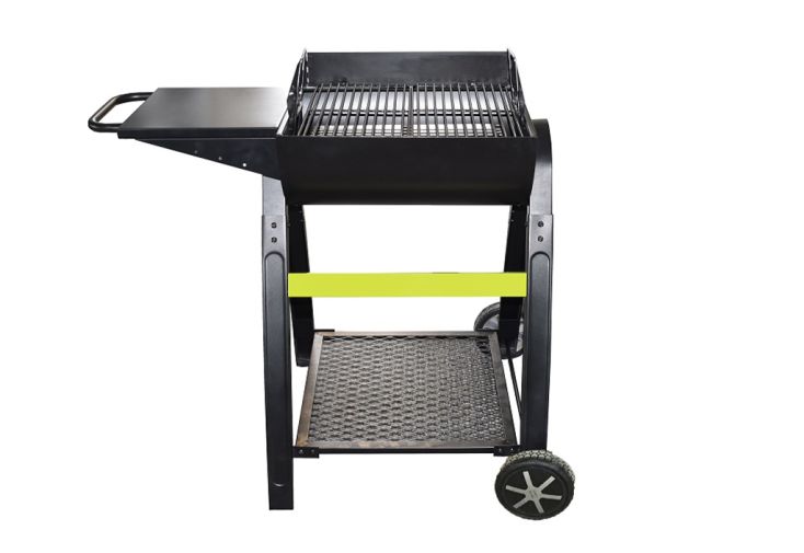 Barbecue à charbon de bois en acier surface 42 x 41,5 cm – Tonino 50