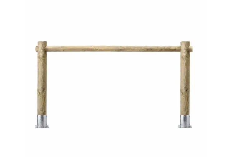 Barrière range-vélo en bois autoclave - 200 x 80 cm