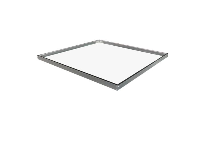 Base pour serre de jardin polycarbonate 2,39 m² Habrita