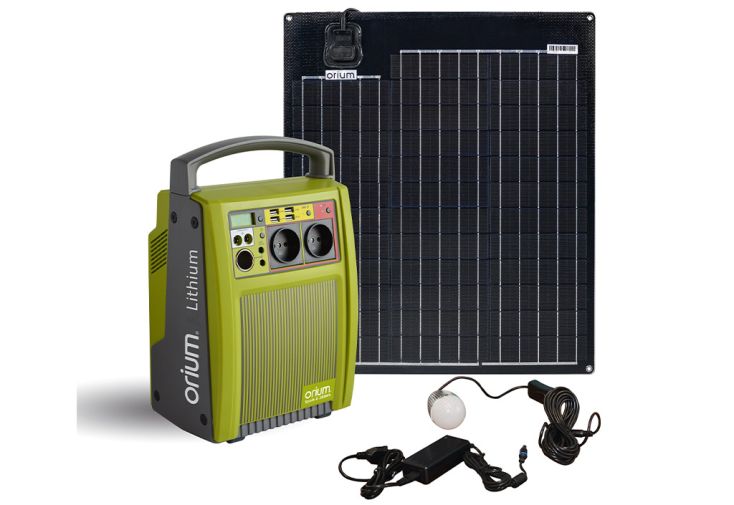 Batterie nomade solaire Izywatt 288 + panneau monocristallin 50 W