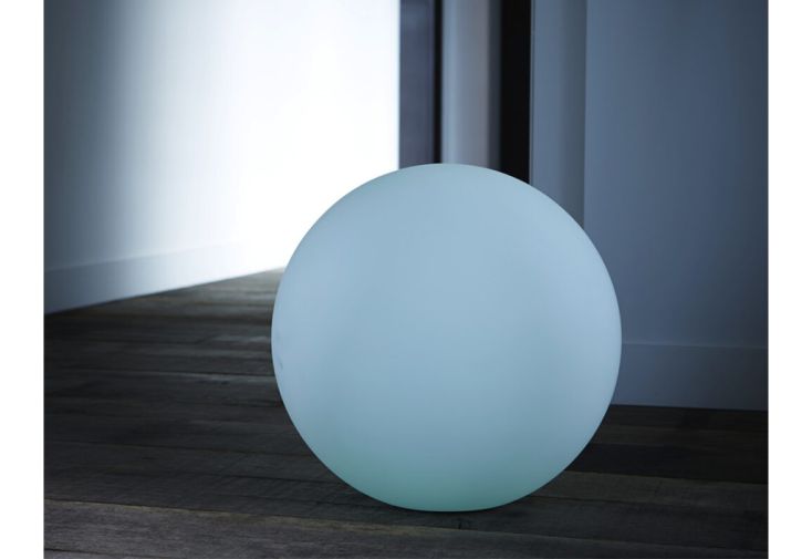 Luminaire extérieur boule lumineuse LED – ø 40 cm