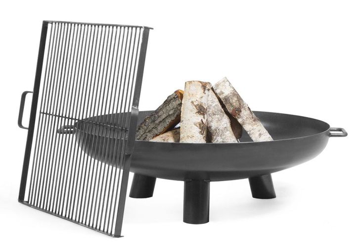 Braséro en Acier Bali + Grille de Cuisson (plusieurs dimensions)