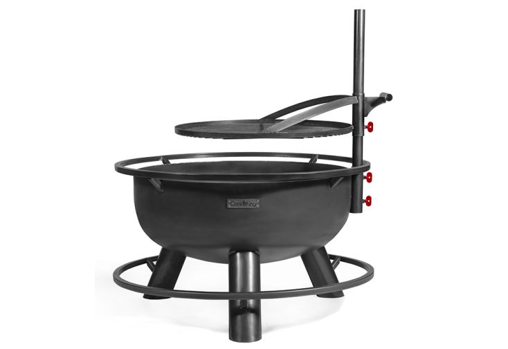 Braséro Barbecue en Acier Bandito ⌀80 cm et Grille Réglable ⌀70 cm