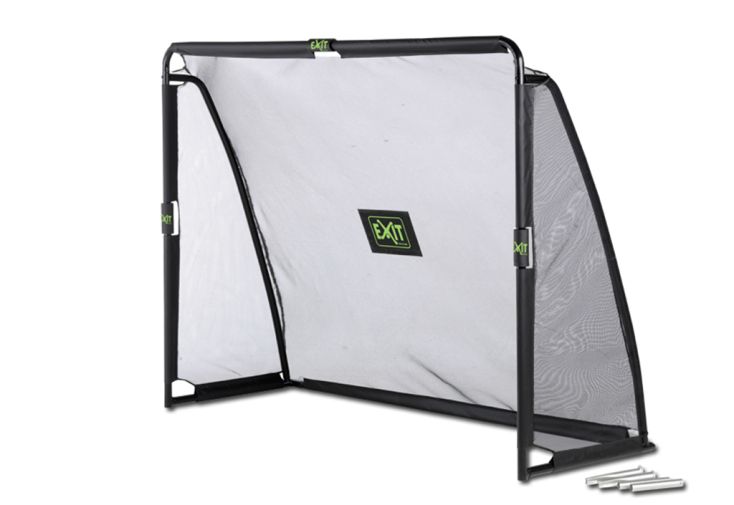 But de foot en acier Exit Toys Coppa + cible de football