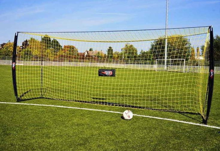 But de football en acier Quickfire - 5 x 2 m