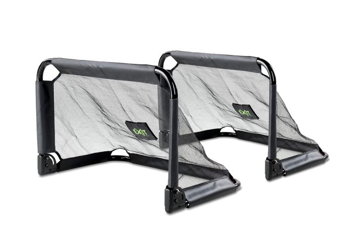 Paire de mini buts de football en acier – 90 x 60 cm