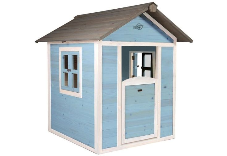 Maisonnette pour Enfant en Bois de Hemlock Lodge Bleu