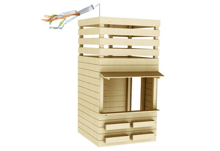 Cabane enfant en bois Soulet façon boutique – Shopping