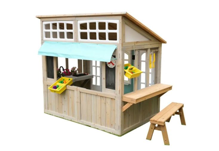 Cabane Enfants Kidkraft en Bois Epicerie et Cuisine Meadowlane