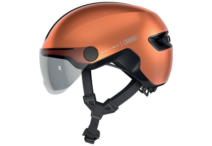 Casque de vélo ABUS avec éclairage LED – HUD-Y ACE