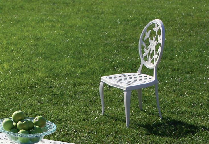 Chaise de Jardin en Aluminium Versailles