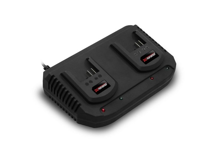 Chargeur double pour batterie 20 V X-Performer