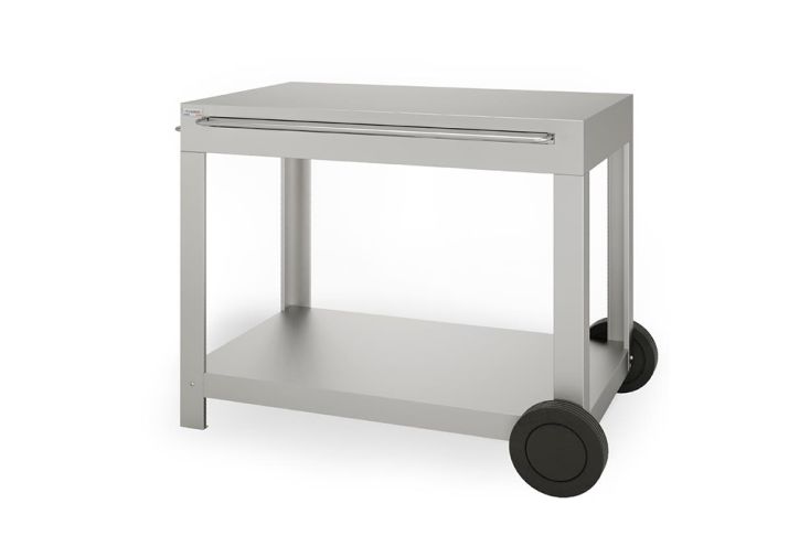 Desserte pour plancha modulable en inox Le Marquier – 97 x 64 x 75 cm