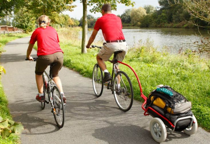 Chariot remorque de vélo Mottez Ultréïa