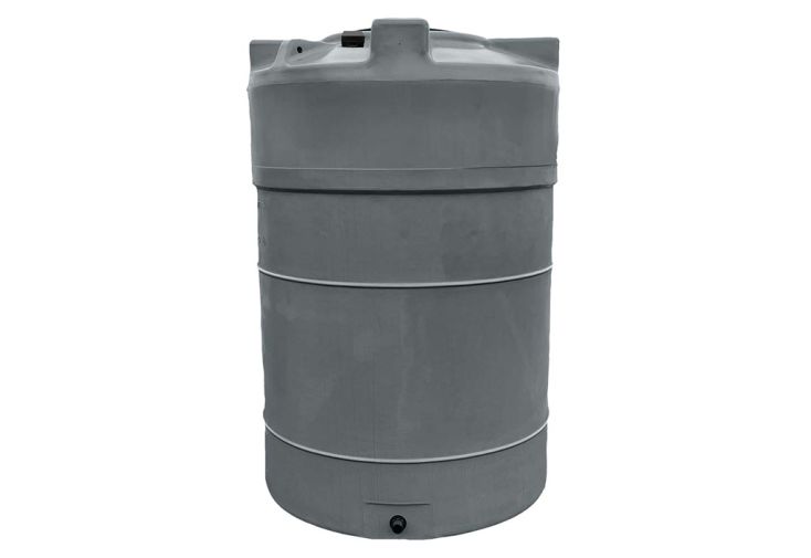 Cuve de stockage d’eau en polyéthylène avec sonde de remplissage – 2000 L