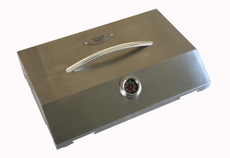 Couvercle de cuisson pour plancha en inox 57,5 x 40 cm