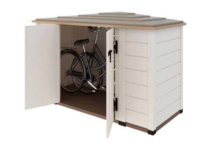 Coffre en Bois BORA 3 - 200 x 82 cm - Stockage Velo / Outils