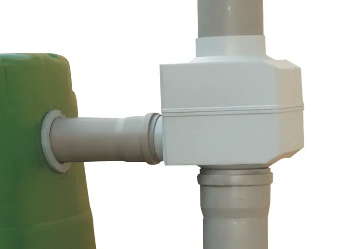 Collecteur filtrant pour cuve d’eau de pluie DN70-100 - Regendieb