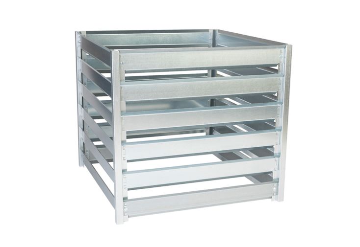 Composteur de jardin en acier galvanisé 700 L - M800 