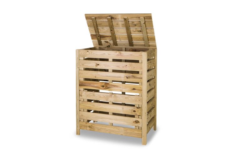 Composteur en bois de pin traité – 315 L
