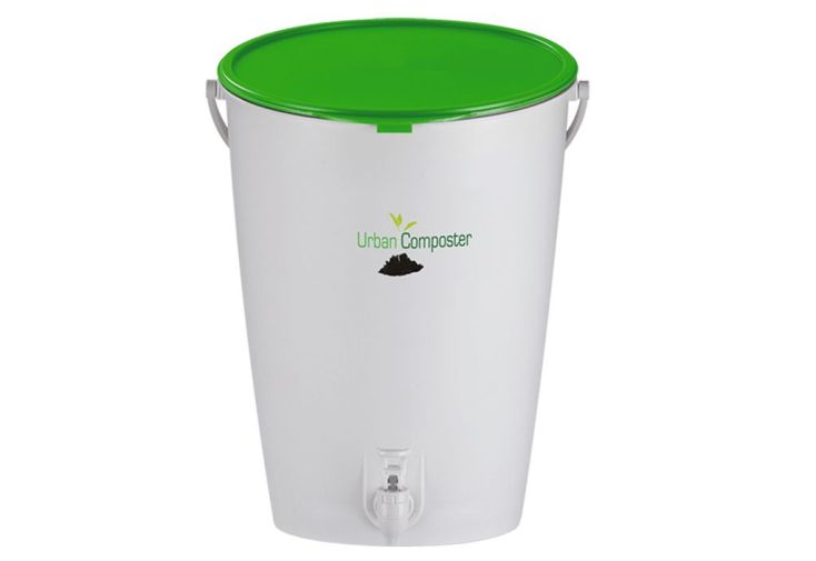 Mini Composteur Cuisine Urban Composter 15L + Accélérateur de Compost