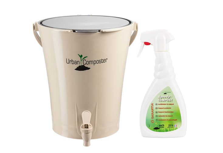 Composteur de cuisine avec robinet 8 L – Urban City