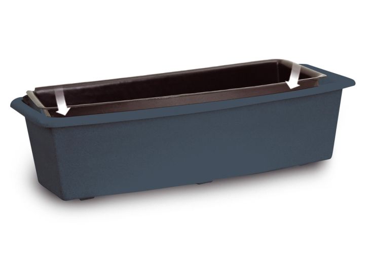 Contre-bac pour balconnière suspendue galbée PAPI