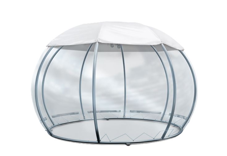 Couverture en PVC avec toile d’ombrage pour igloo de jardin Astreea