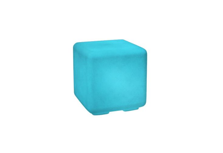 Cube de Jardin Lumineux Fluo Polyéthylène (plusieurs couleurs)